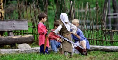 Disfraces medievales niño