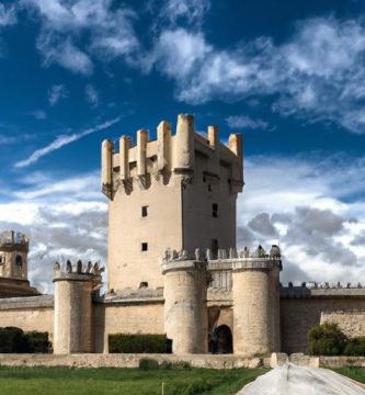 Castillo de la mota visitas