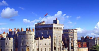 Castillo de windsor distancia a londres