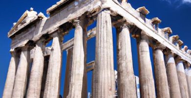 Uno de los principales templos de grecia