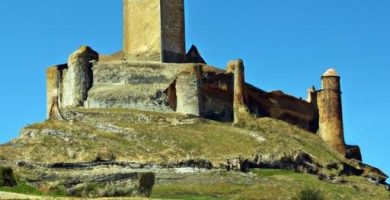 Castillo de corvinos huesca