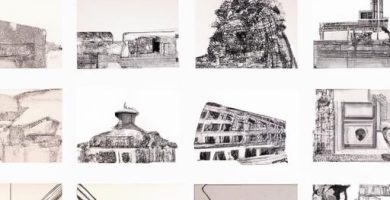 Ciudad medieval dibujo facil