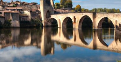 Pueblos medievales cerca de burdeos